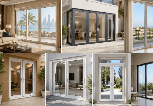 Best Selling uPVC Door Types in Middle East, Africa, and Southeast Asia