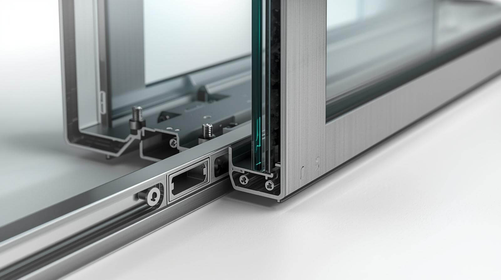 installation and hardware of aluminium sliding glass door-vigorawindows.com