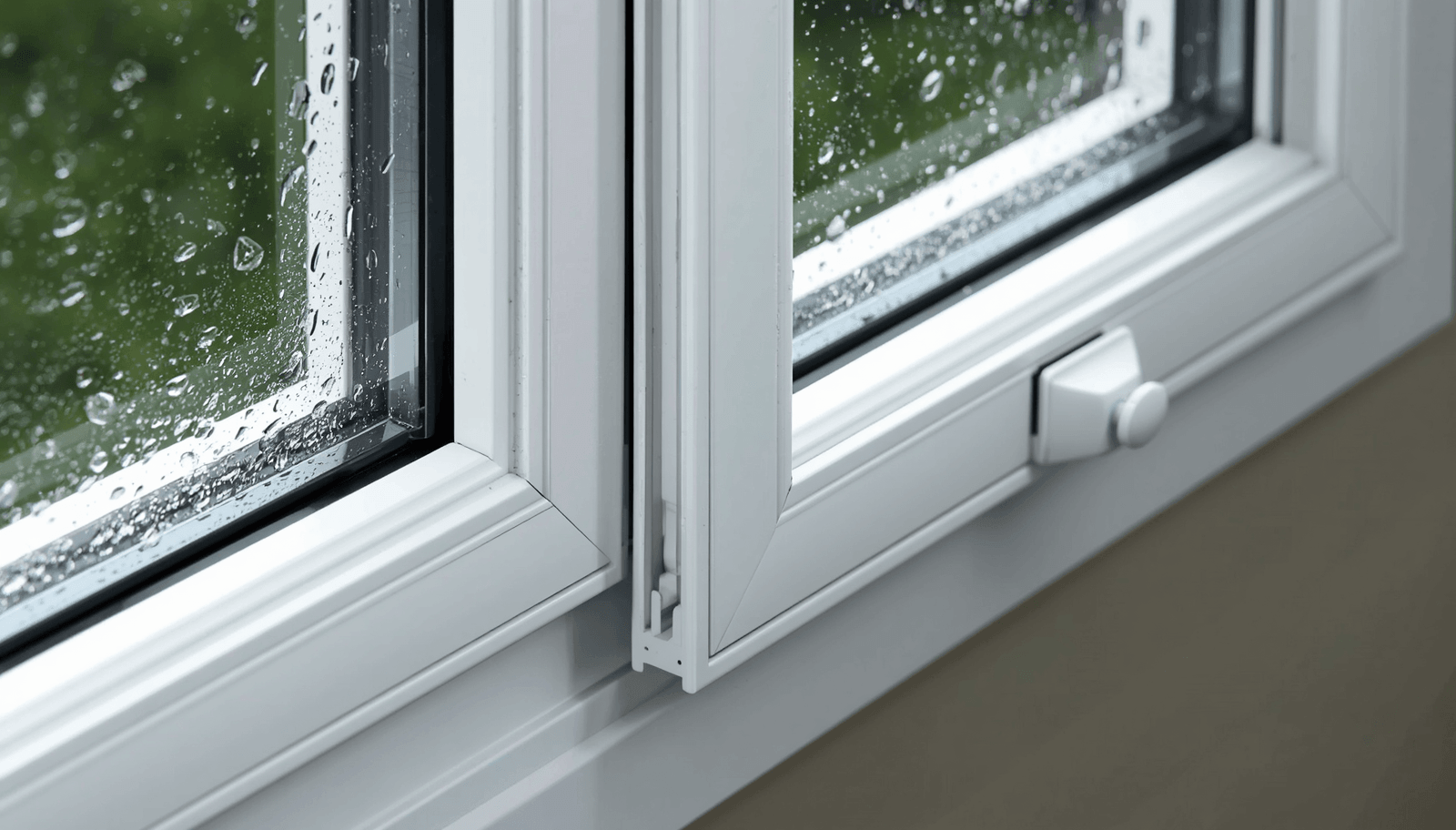 uPVC casement windows sealing performance in rainy weather-vigorawindows.com