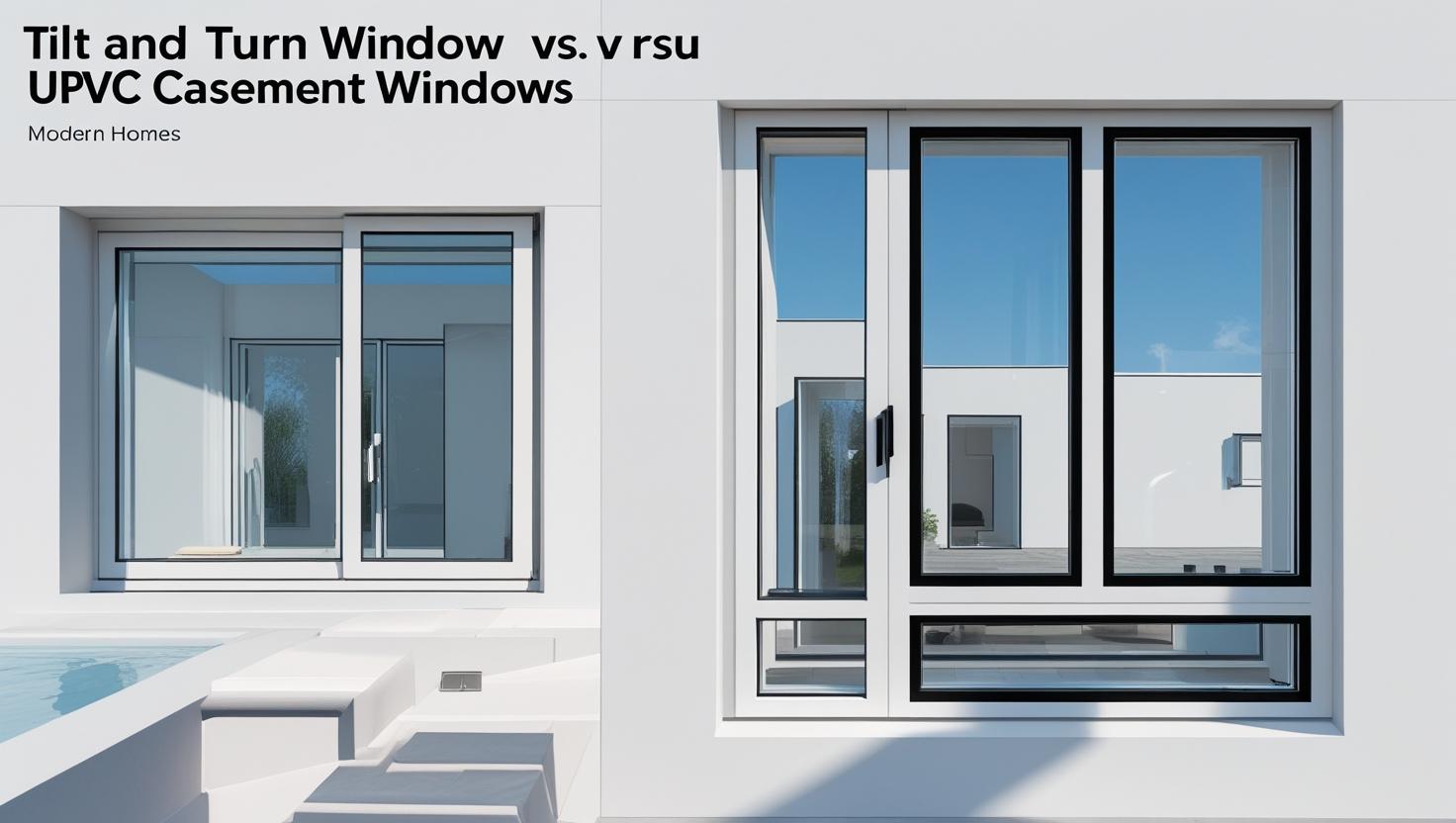 uPVC tilt and turn window dual opening system-vigorawindows.com