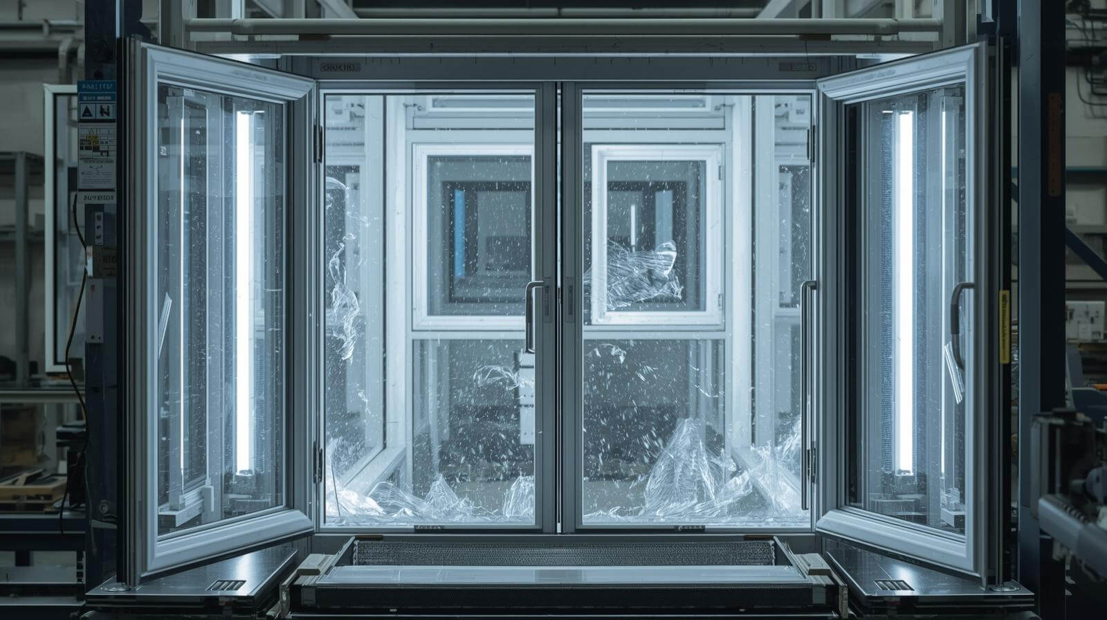 Aluminium casement glass window under wind load test-vigorawindows.com