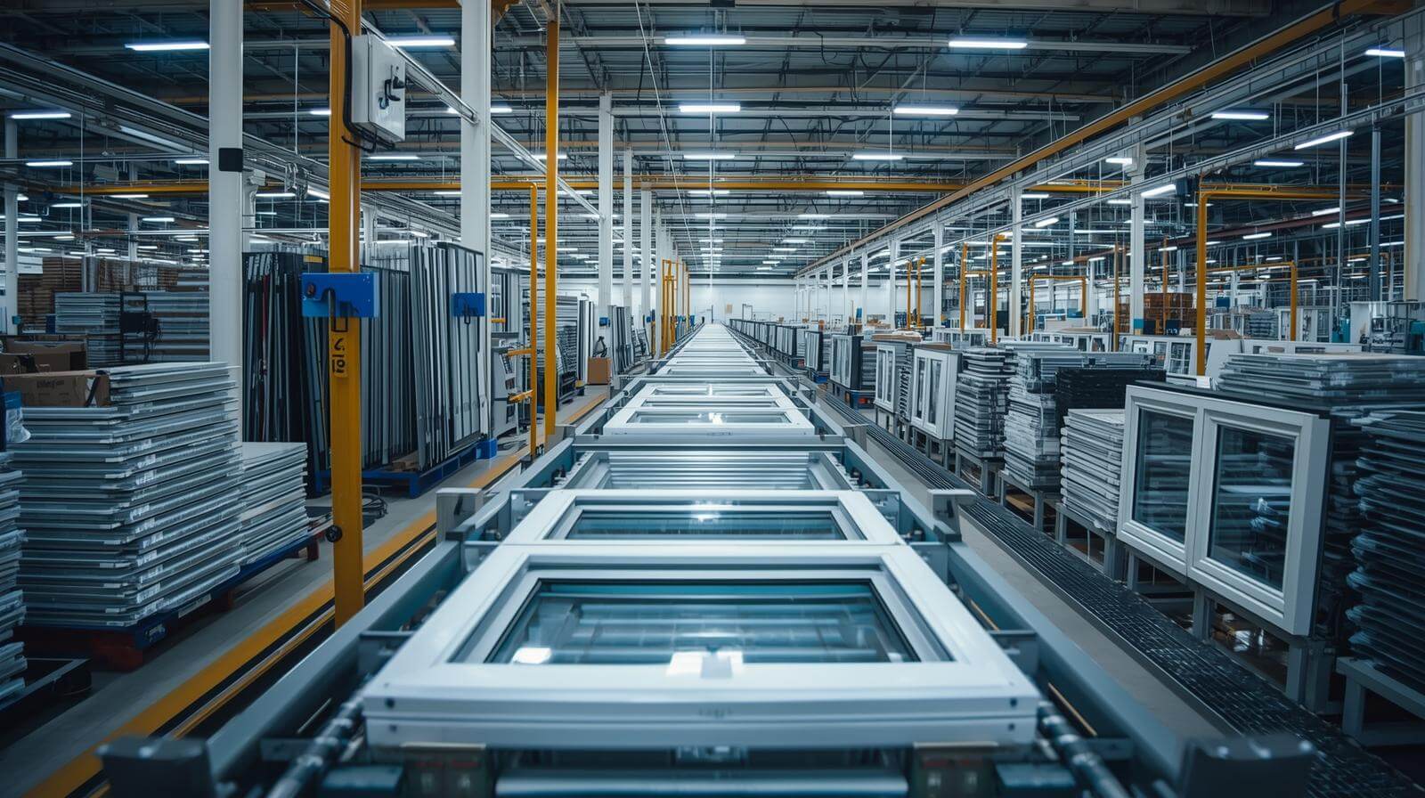 VIGORAWINDOWS UPVC windows manufacturing and production line