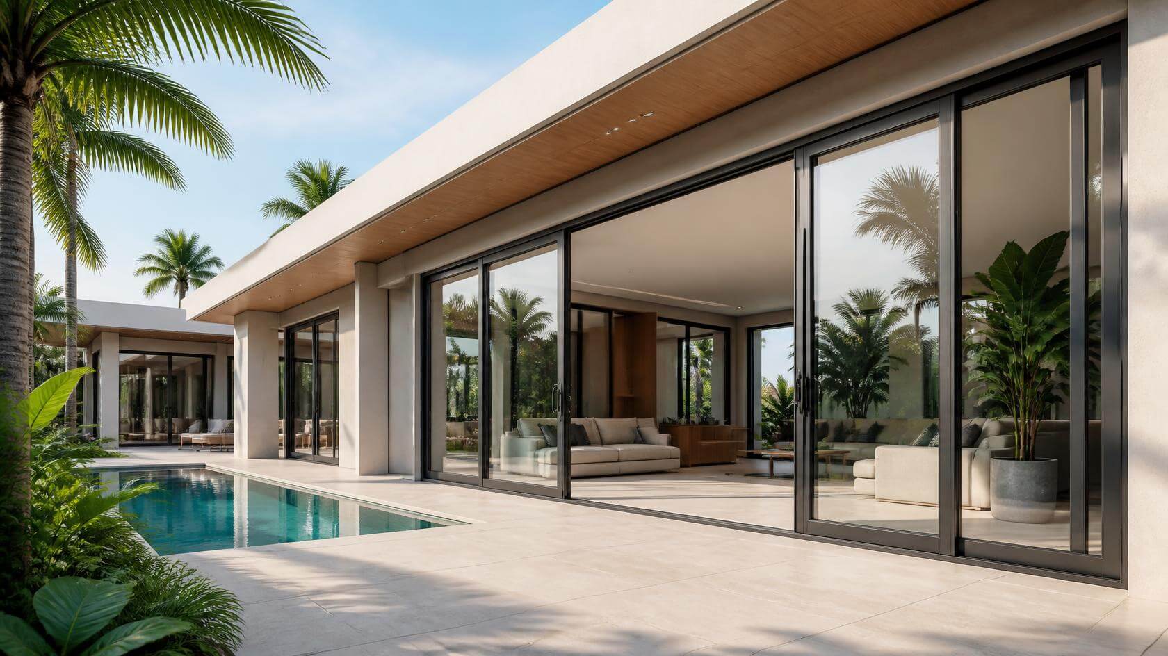 thermal break aluminium sliding door for hot climate project-vigorawindows.com.jpg