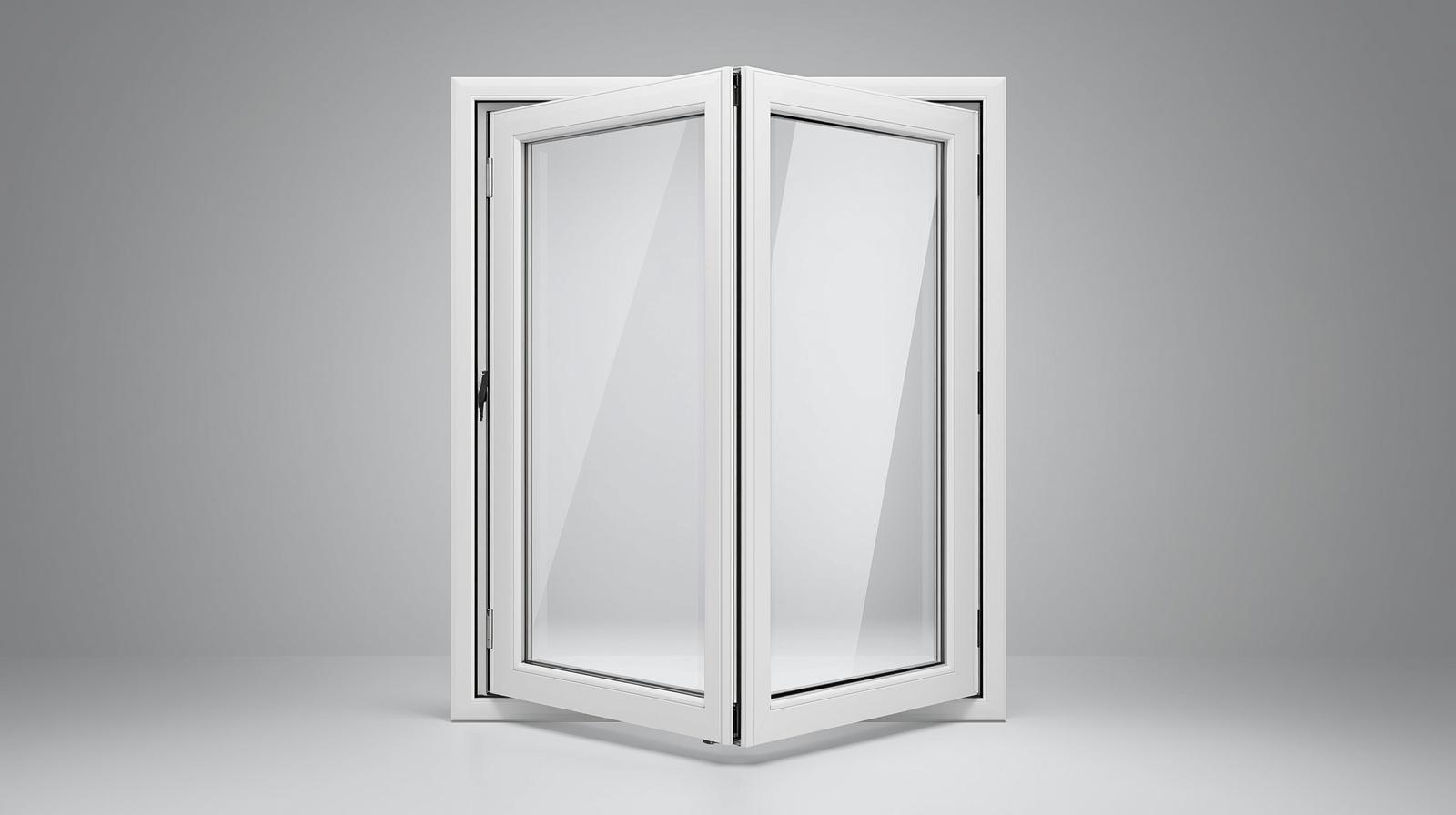 uPVC tilt and turn glass window premium residential use-vigorawindows.com