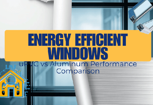 Energy Efficient Windows uPVC vs Aluminum Performance Comparison